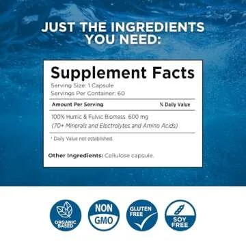 Complete Multi-Mineral Capsules - Electro-Boost Plant-Based Electrolytes and Micronutrients Capsules...