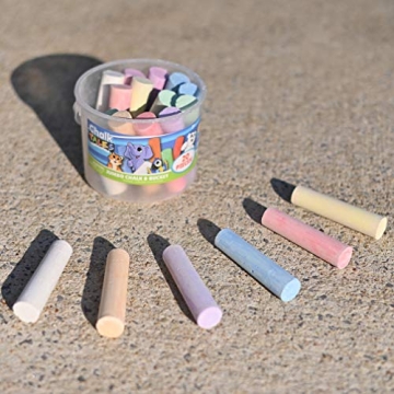 Sunny Days Sidewalk Chalk Set - Non-Toxic, Washable Fun