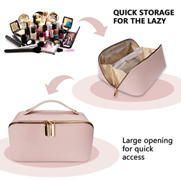 XASRVIR Large Capacity Travel Cosmetic Bag for Women