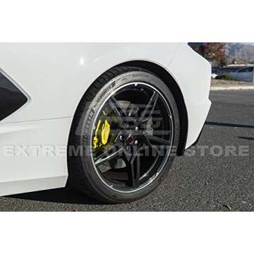 Painted Carbon Flash Splash Guards for Corvette C8