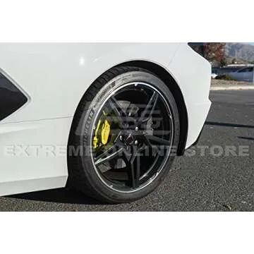 Painted Carbon Flash Splash Guards for Corvette C8