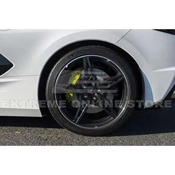 Painted Carbon Flash Splash Guards for Corvette C8