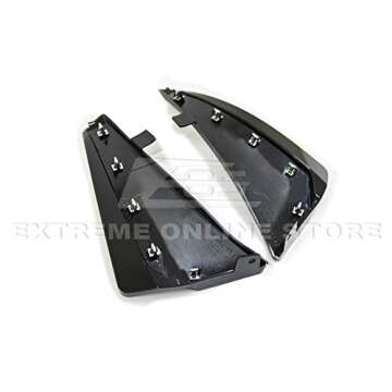 Painted Carbon Flash Splash Guards for Corvette C8