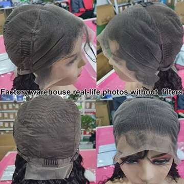 Lemoda 30Inch Water Wave Lace Front Wig for Stylish Looks