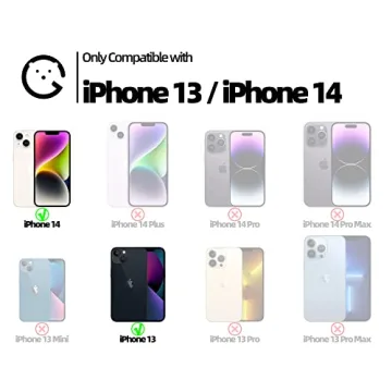 Ginkgonut Cute 3D Protective iPhone 14 Case for Women