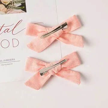 20 Pieces Baby Girls Hair Bows Clips Hair Barrettes Accessory for Babies Infant Toddlers Kids in Pairs