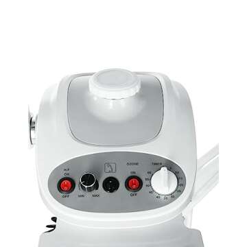 Funnylife 3 in 1 Facial Steamer & Magnifying Lamp