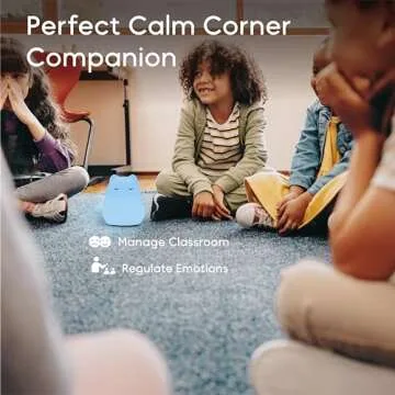 Breathing Pal 'Bella'- Mindfulness Breathing Light, Guided Visual Meditation Breathing Light, Anxiety Relief Items for Calm Down Corner/Meditation/Sleep for Adult&Kid