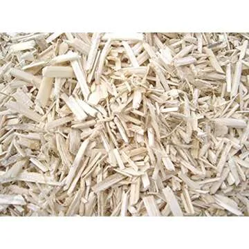 High Grade French Hemp Bedding, 44lb Jumbo Bulk Bag of Extremely Low Dust Shavings for Horses, Chickens, Small Animals, Rats, Guinea Pigs, Bunny Rabbits, Reptiles, Good Chicken Coop Bedding