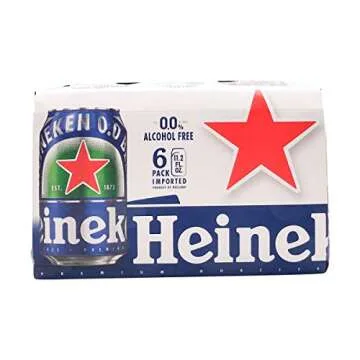 Heineken Non-Alcoholic Lager 6Pk Cans, 11.2 Fz