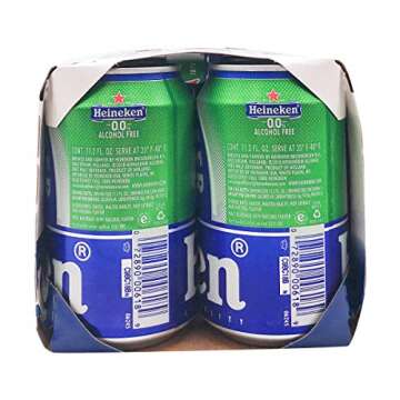 Heineken Non-Alcoholic Lager 6Pk Cans, 11.2 Fz