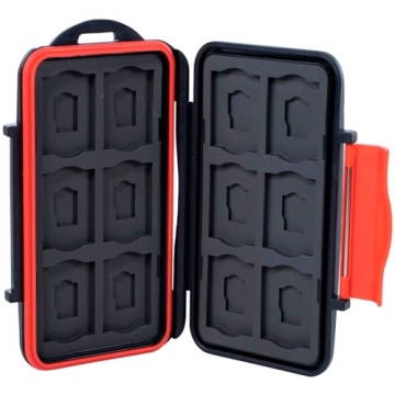 Stealth Cam Waterproof Memory Card Case for SD & MicroSD Cards