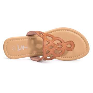 LM Women’s Trendy Thong Sandals for Summer Comfort
