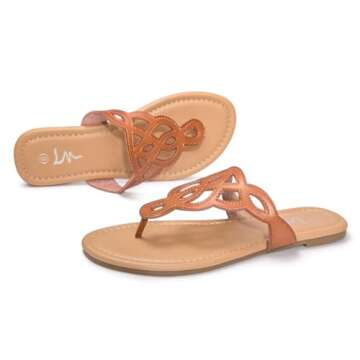 LM Women’s Trendy Thong Sandals for Summer Comfort