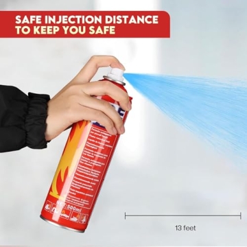 HIDENEL Portable Fire Extinguisher - Compact & Eco-Friendly Safety Solution