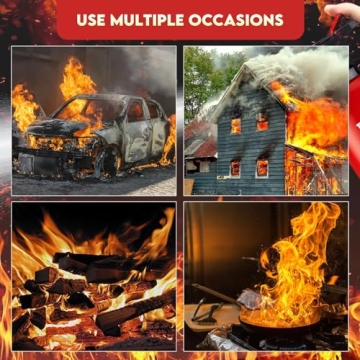 HIDENEL Portable Fire Extinguisher - Compact & Eco-Friendly Safety Solution