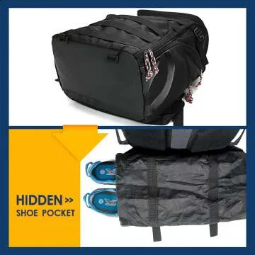 Basketball Backpack with Ball Compartment and Shoes