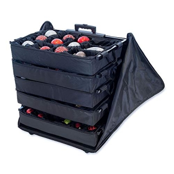 Versatile 120-Ornament Telescoping Storage Box