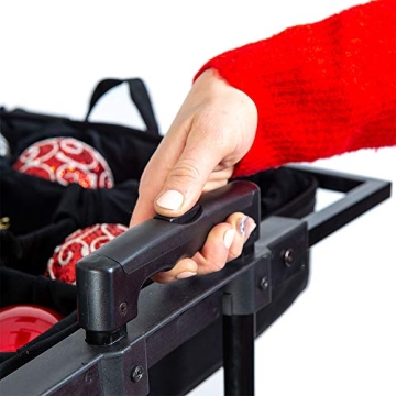 Versatile 120-Ornament Telescoping Storage Box