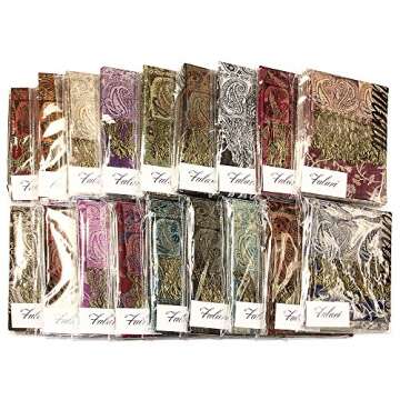 Falari Women's Woven Paisley Pashmina Shawl Wrap Scarf 80" x 27" (Style 1 - Turquoise)