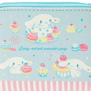 Cinnamoroll Cute Fashionable Sanrio Sanrio Character Wallet Kids Girl Kids Wallet Sweets