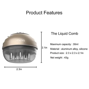 mriya Hair Oil Applicator for Precision Scalping Treatments