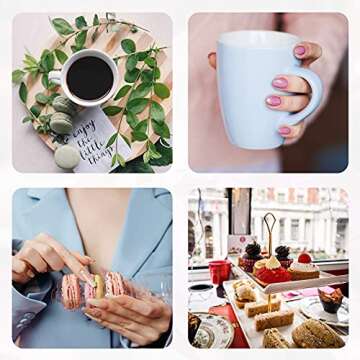 DRIZZLE. BEAUTY Gel Nail Polish Set 20 Colors, Soak Off Nail Gel Fall Winter Blue Glitter Colors Long Lasting Long Lasting for Nail Art Salon Design Set. UV LED Lamp Needed