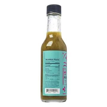 Hot N Saucy Holiday Hot Box, Set of 5 hot sauces- Collards N Ghost, Garlic N Peperoncini, Black Garlic N Peri Peri, Carrot N Chipotle and Sweet Potato N Habanero. 5 fl oz each