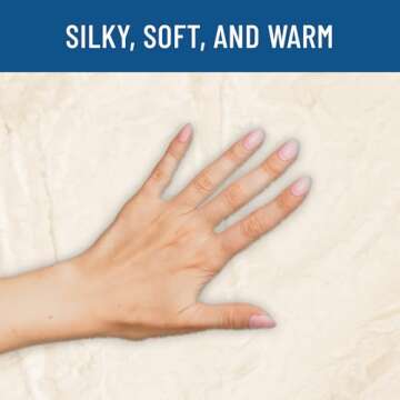 Everlasting Comfort Faux Fur Throw Blanket - Soft, Fluffy, Fuzzy, Plush, Thick, Minky Throws