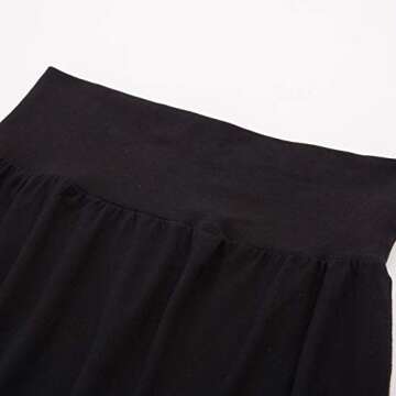 GRACE KARIN Women’s Half Slips 1960s Retro Below Knee Length Dress Lace Underskirt Extender (Black, S)