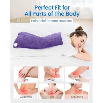 RENPHO XL Heating Pad for Back Pain Relief and Comfort