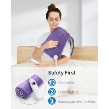 RENPHO XL Heating Pad for Back Pain Relief and Comfort