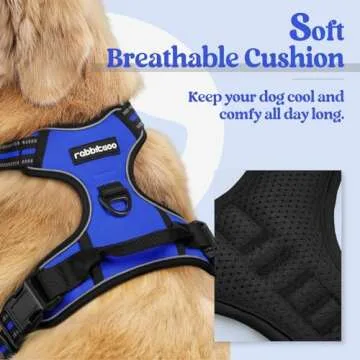 No Pull Dog Harness for Medium Breeds - Comfort & Control