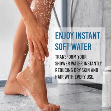 Casaheal 4 Pack Shower Filter Cartridges for Hard Water