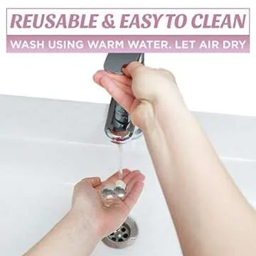 Toe Separators for Nail Polish Pedicure - 8 x Spacers, Stretchers, Spreaders, Polish Guards - Toe Spacers for Feet - (Diamond)