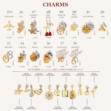 Customizable Gold Charm Bracelet - Ideal Gift for Women