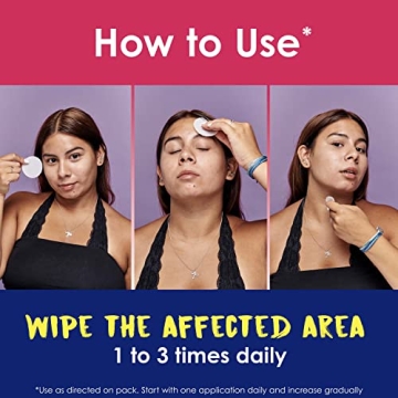 Clearasil Acne Face Pads with 2% Salicylic Acid