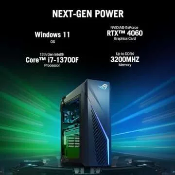 ASUS ROG Strix i7 RTX 4060 Gaming Desktop - Unmatched Power & Performance