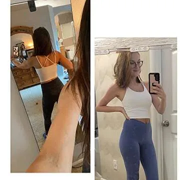 Vorcy Sports Bra for Women - Padded Comfort & Style