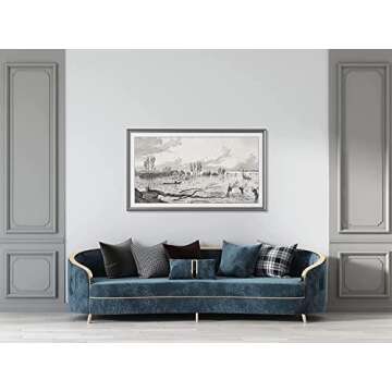 Deco TV Frames for Samsung The Frame - Elegant Graphite