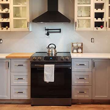 Westablize 10 Pack Gold and Black Cabinet Pulls