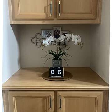 Westablize 10 Pack Gold and Black Cabinet Pulls