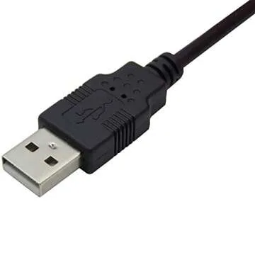HiLetgo USB 2.0 to DC 5.5x2.1mm Power Cable 5pcs