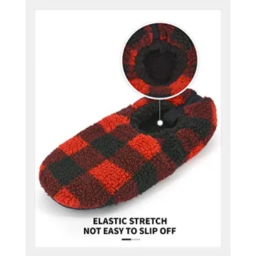 Panda Bros Soft Warm Slipper Socks with Non-Slip Grip