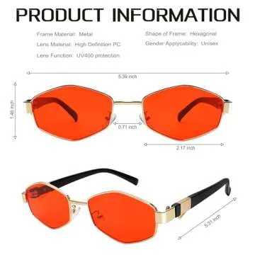 Trendy BOTEN Funky Sunglasses for Women - Festival Shades