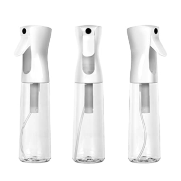 Houseables Continuous Spray Water Bottle Set of 3 - 12oz Mister