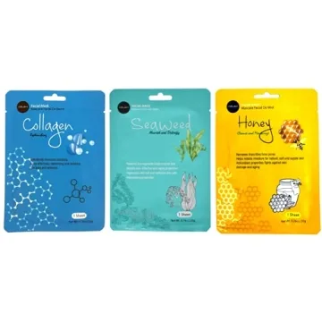 Celavi 12-Pack Essence Sheet Masks for Moisturizing