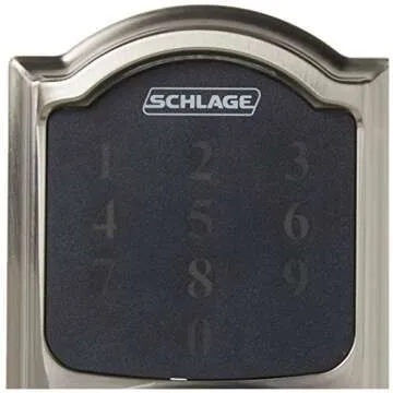 Schlage Camelot Touchscreen Deadbolt with Alexa Compatibility