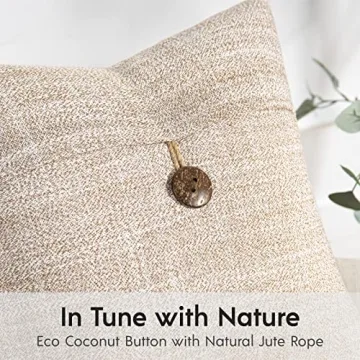 Phantoscope Vintage Farmhouse Throw Pillow Covers 18x18