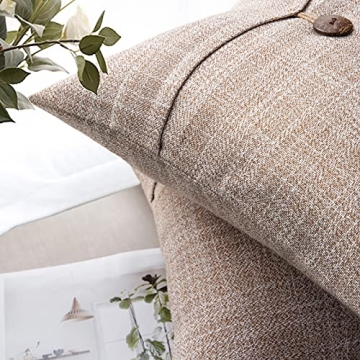 Phantoscope Vintage Farmhouse Throw Pillow Covers 18x18